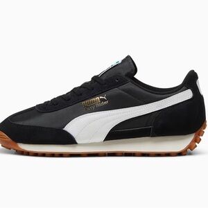 Size 38 Puma Black & White Easy Rider Sneakers, near perfect condition